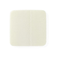 Medline Optifoam Gentle Ag Silver Foam Dressing 4" x 4"