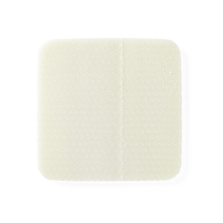 Medline Optifoam Gentle Ag Silver Foam Dressing 4" x 4"