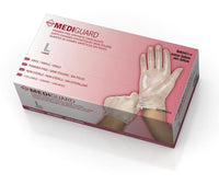 Mediguard Powder-Free Vinyl Exam Glove Beige - L