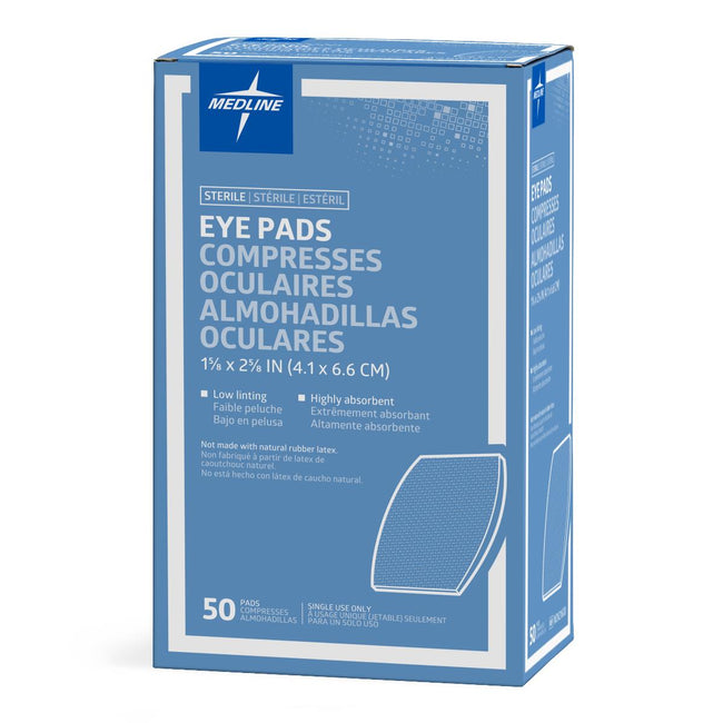 Medline Sterile Eye Pad 1.6" x 2.6"
