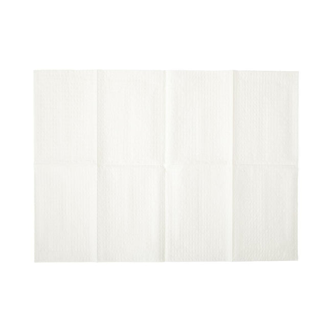 Medline Tissue/Poly Professional Towel 2 Ply; 13" x 18" White
