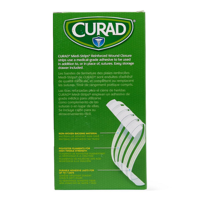 Medi-Strip Adhesive Wound Closure Strip 1/8" x 3"
