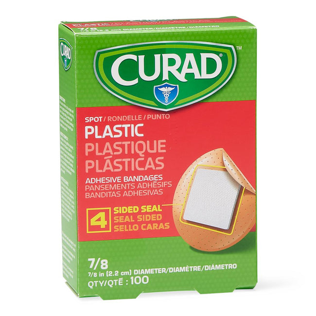 CURAD Plastic Adhesive Bandage 7/8" dia. Spot