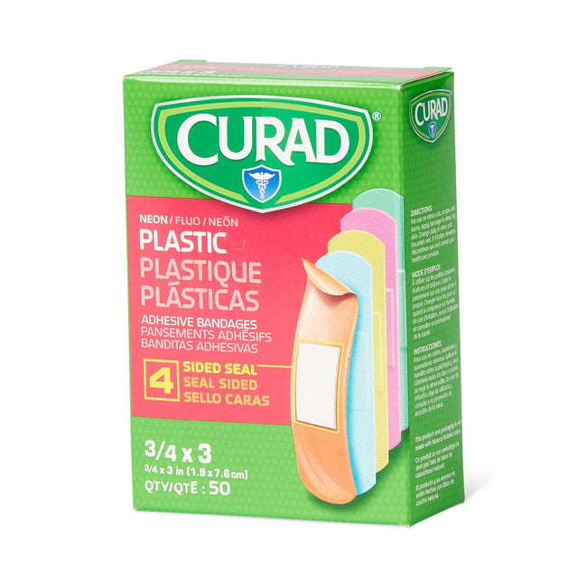 CURAD Sterile Neon Adhesive Bandage 0.75" x 3"