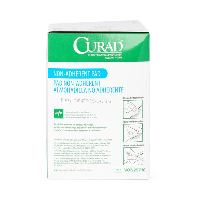 CURAD Telfa Type Non-Adherent Dressing  3" x 4"