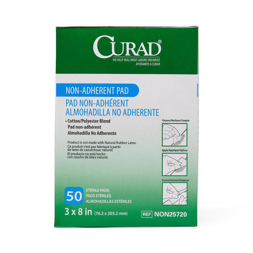 CURAD Telfa Type Non-Adherent Dressing 3" x 8"