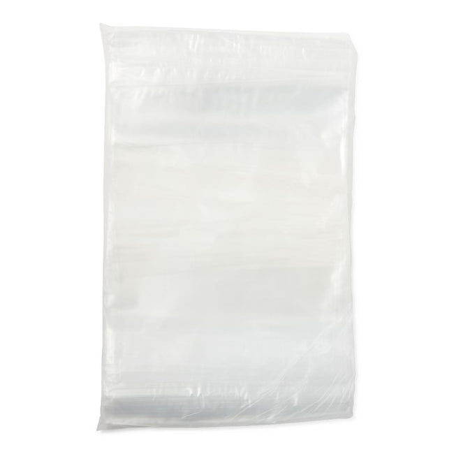 Medline Plastic Zip-Closure Bag with White Write-On Block 8" x 10"