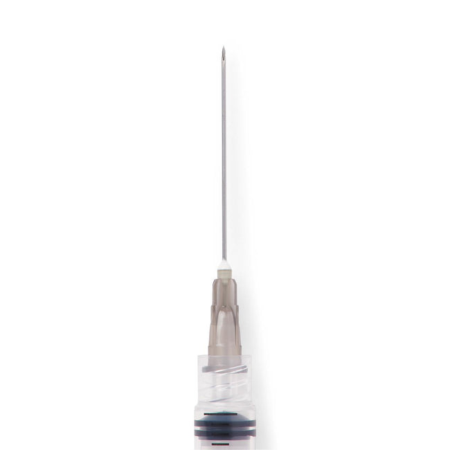 Medline Syringe with Standard Hypodermic Needle 3cc  22G x 1-1/2"