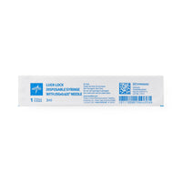 Medline Syringe with Standard Hypodermic Needle 3cc 25G x 5/8"