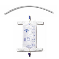 Medline Urine Leg Bag with Strap and Twist Valve 19 oz. Medium
