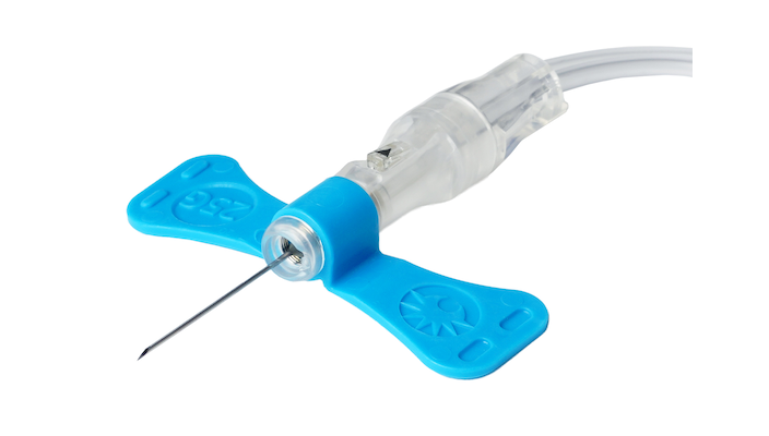 BD Vacutainer UltraTouch Push-Button Blood Collection Set Tubing and Luer Adapter 25G x 3/4" 12"