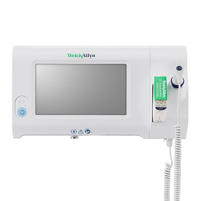 Welch Allyn Connex Spot Monitor 7500, WiFi Connectivity, Covidien SpO2, SureTemp Plus Thermometer