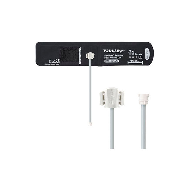 Welch Allyn Flexiport® Blood Pressure Cuff, One Tube, Locking Type Connector