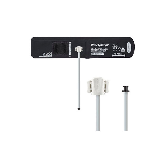 Welch Allyn Flexiport® Blood Pressure Cuff, One Tube, Tri-Purpose Connector