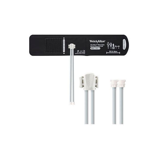Flexiport® Blood Pressure Cuff, Two Tube, with Locking Connector, Reusable