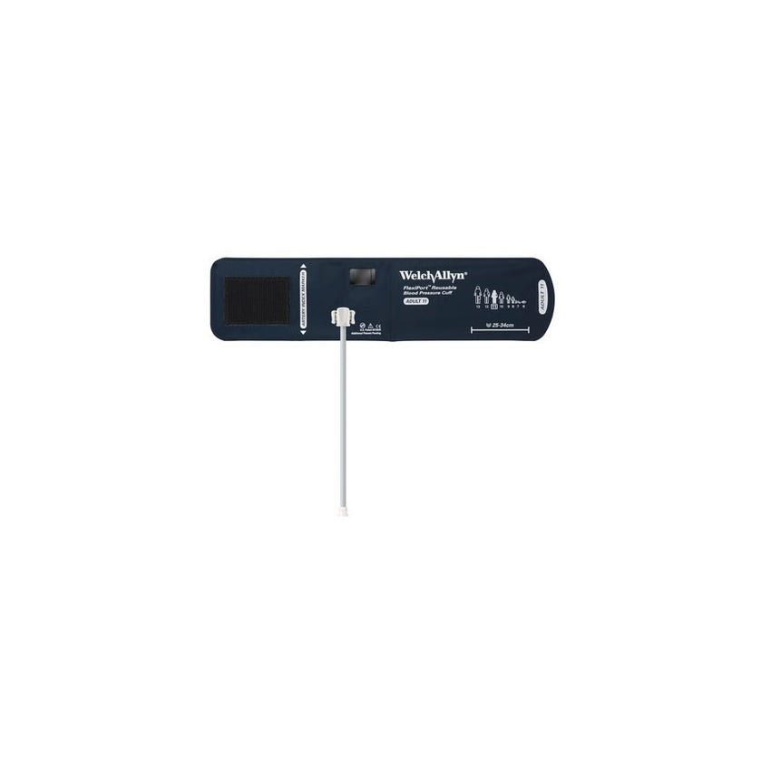 Welch Allyn Flexiport® Blood Pressure Cuff, One Tube, Locking Type Connector