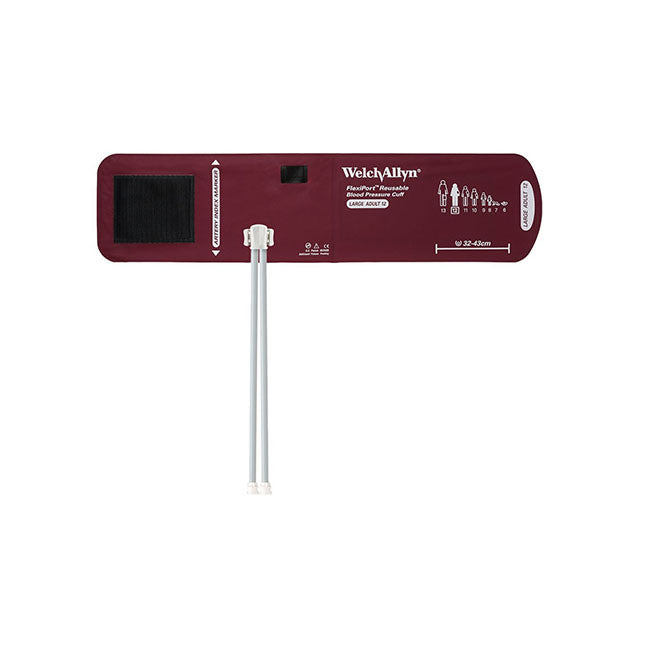 Flexiport® Blood Pressure Cuff, Two Tube, with Locking Connector, Reusable